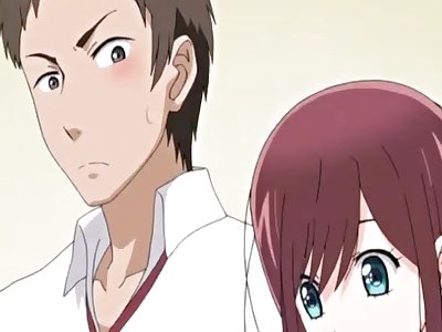 Hentai schoolgirl gets her wet pussy fingered