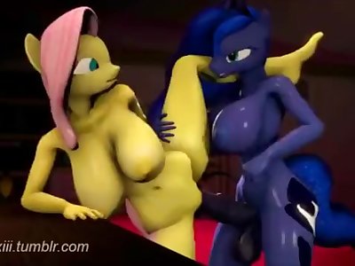 Femmes in My Little Pony have sex