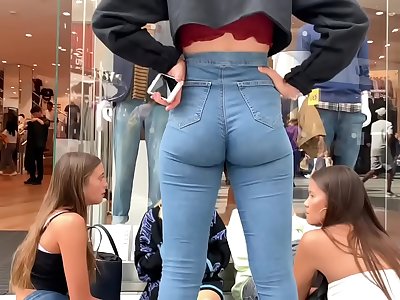 INSANE Caboose ON BRITISH TEEN IN JEANS!