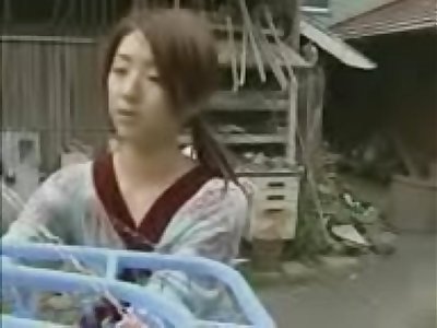 Japanese Young Horny House Wifey Force