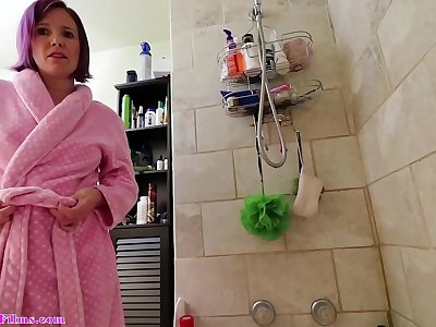 Son Guilt Trips Mom Into Sponge Bath